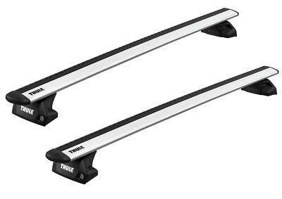 Thule Dachträger Evo Clamp WingBar Evo silber für RENAULT Clio Schrägheck