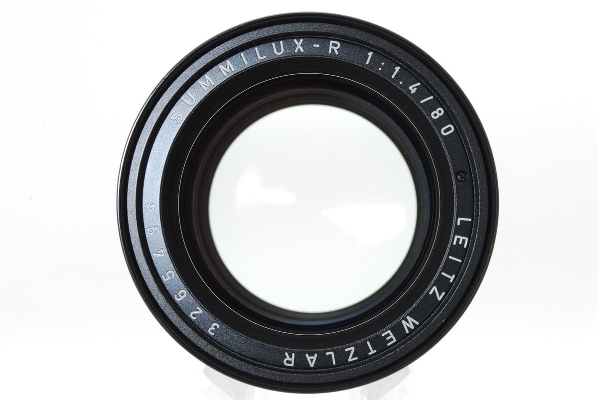 sale★極上美品★Leica SUMMILUX-R 80mm/1.4 3cam MINT] Leica Summilux R 80mm f/1.4 3 CAM Portrait MF Lens