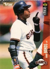 1996 Upper Deck Collector's Choice All-Star #300 Barry Bonds Giants HOF? NrMt