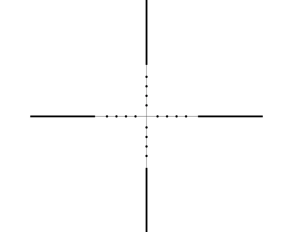 Оптический прицел винтовочный Hawke Vantage 4-12x40 мм AO Mil-Dot с прицельной сеткой SFP, матовый черный - 14141 - Изображение 2 из 4