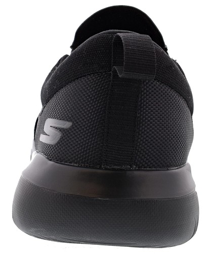 SKECHERS MEN GO WALK EVOLUTION ULTRA-RAMBLE 54736WW/BBK 4E SLIP-ON WALKING SHOE - Picture 4 of 5