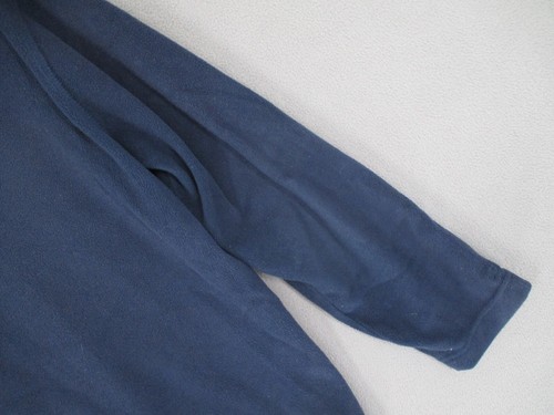 Kathmandu Jumper Kids 10 Years Blue Vintage 1/4 Zip Fleece Jacket Navy Hiking - Picture 12 of 17