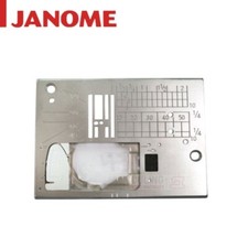 JANOME STRAIGHT STITCH NEEDLE PLATE M200QDC, M100QDC, M50QDC, TXL607, XL605 +