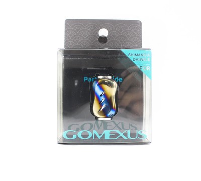 Gomexus T22SSRX Knob Titanium Flame Silver 22mm Shimano A , Daiwa S (1328)