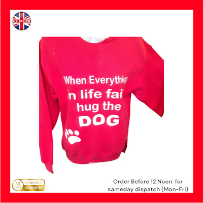 Neuheit bedruckt Umarmung den Hund Sweatshirt Geschenk