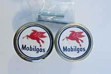 Mobil Gas Cabinet Knobs , Mobilgas Logo Cabinet Pull / kitchen knob , Mobil gas
