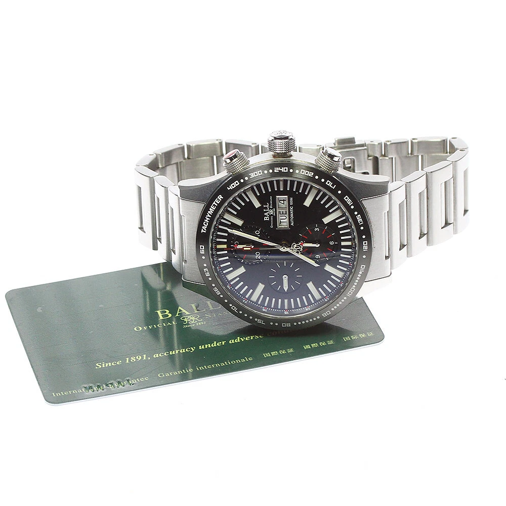 BALLWATCH Stokeman Storm Chaser II CM2092C-S1J-BK Automatic Men's  Watch_732645