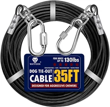 Dog Leads for Yard 20Ft 25Ft 30Ft 35Ft 40Ft 45Ft 50Ft 55Ft 65Ft 100Ft Dog Tie Ou