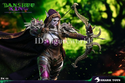 SHARK TOYS SK-006 1/6 Banshee King Female Action Figure Model Toy Movable Eyes - Picture 10 of 16
