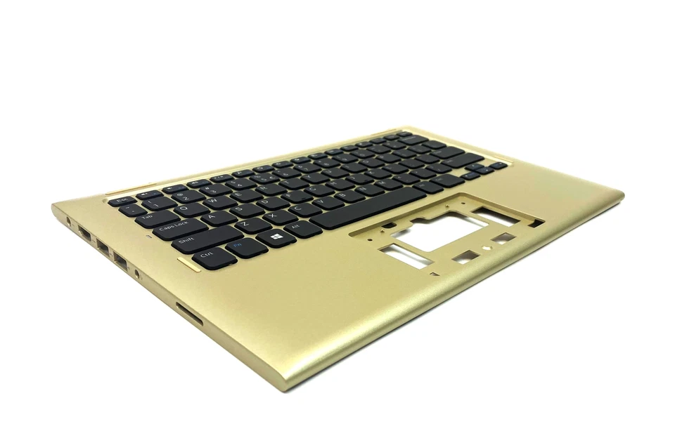 Teclado inglés con reposamanos dorado para computadora portátil Dell Inspiron 11 3147 3148 K3GMN 0K3GMN Foto 4 de 4