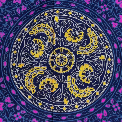 Indian Tapestry Wall Hanging Mandala Twin Hippie Bedspread Bohemian Decor Throw - Picture 23 of 25