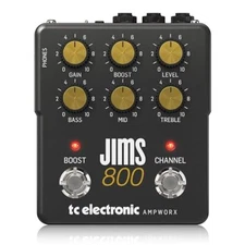 TC Electronic JIMS 800 PREAMP Guitar Pedal | Twin-Channel Guit From Japan
