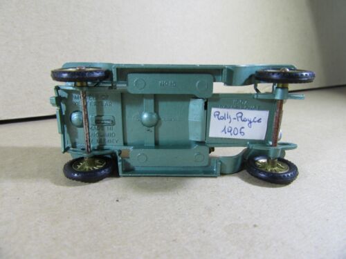 667V Matchbox Y15 England Rolls Royce Silber Ghost 1906 Grün Model Of Yesteryear - Bild 5 von 9