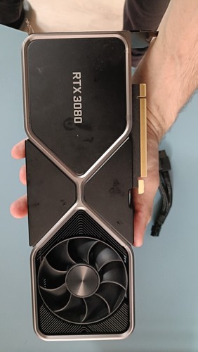 NVIDIA GeForce RTX 3080 Founders Edition GDDR6X Scheda Grafica - Foto 6 di 8