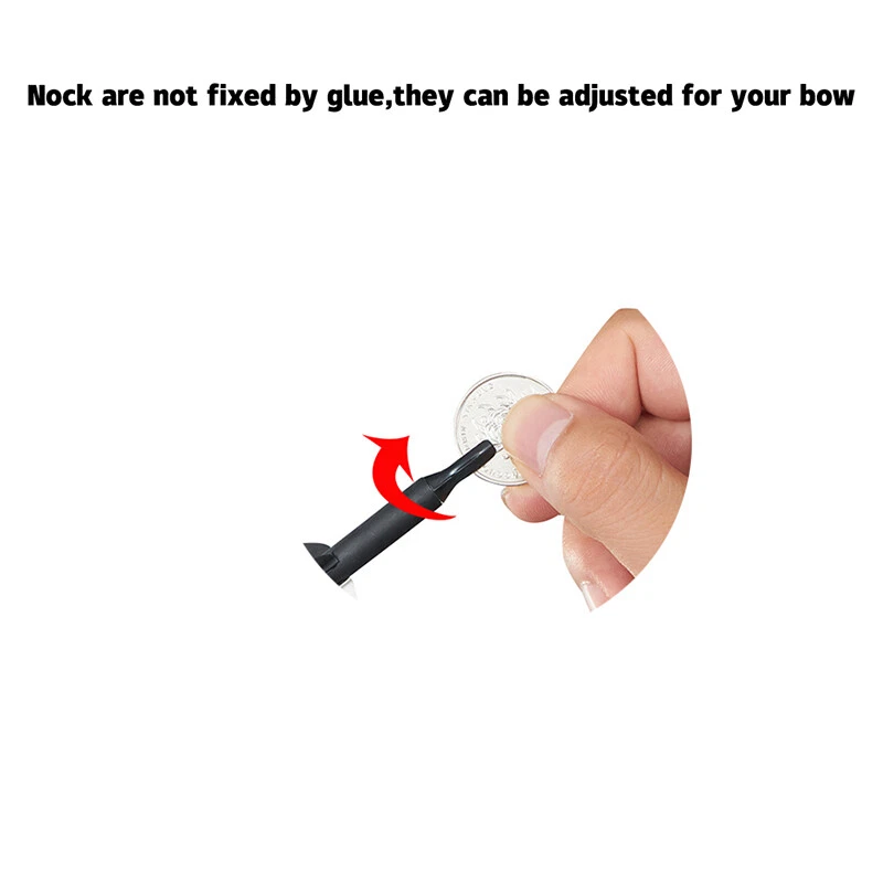 30" Hunting Carbon Arrows Archery SP500 for Recurve Bow/Compound Bow Arrows - Image 3 of 4