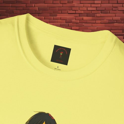 Rock and Roll Girl 1 Unisex Softstyle T-Shirt - Picture 32 of 65