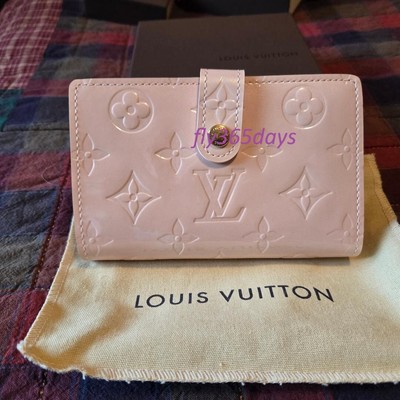 Discontinued Louis Vuitton Vernis Wallet Marshmallow (pale pink)
