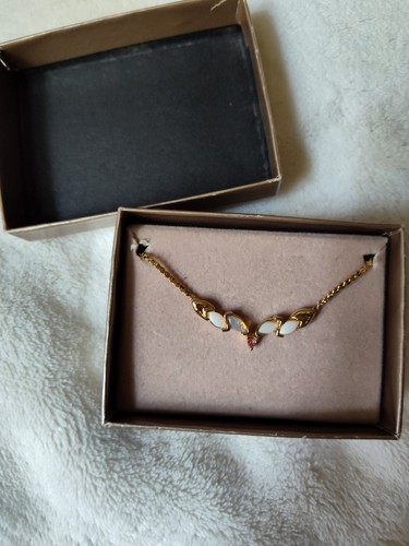 Lady Sedgwick Ruby and Opal Necklace