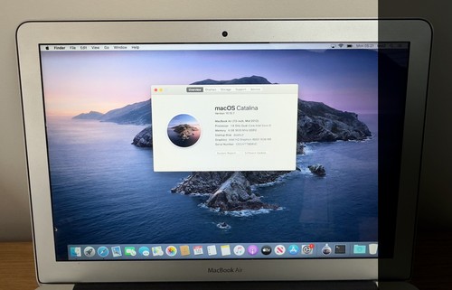 MacBook Air 13" Mid-2012 Core i5 1.8GHz 4GB 128GB SDD Catalina OS fully working - Picture 10 of 13