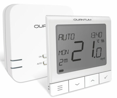 Salus Quantum WQ610RF programmierbarer Funk-Thermostat