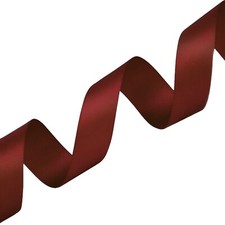 Satin Ribbon, DOUBLE Sided / Faced. 23 / 92 Metre Rolls - 3mm 6mm 10mm 15mm 25mm