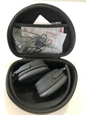 MPOW Noise Reduction Black Headphones BH284A H10 with Case  Cords