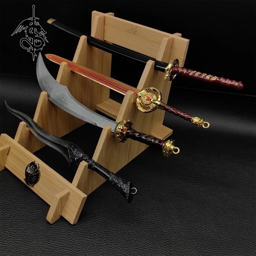 Skyrim Sword Game Weapon Model Mini Swords 4 In 1 Gift Box - Picture 4 of 11
