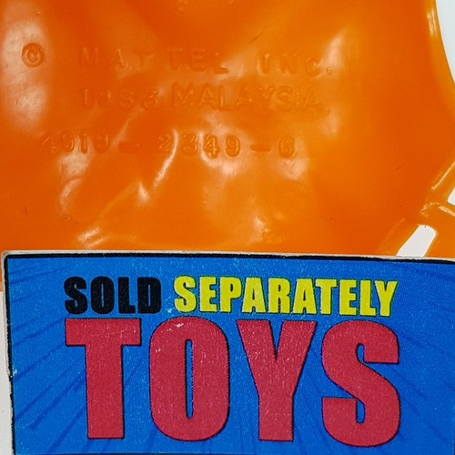 Vtg MOTU Stinkor BACK ARMOR Malaysia original 1985 orange accessory weapon part - Picture 8 of 8