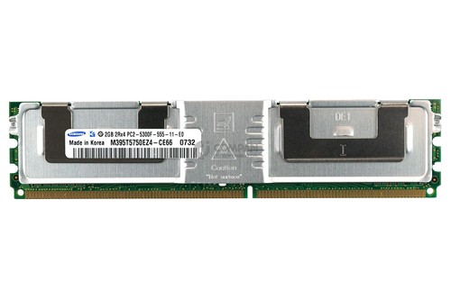 M395T5750EZ4-CE66 SAMSUNG MEMORY 2GB 2RX4 PC2 5300F DDR2 - Photo 2/7
