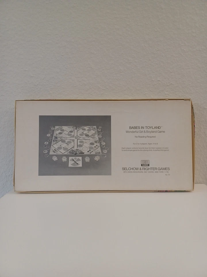 Babes in Toyland Board Game 1978 Selchow & Righter Complete Vintage - Image 2 of 4