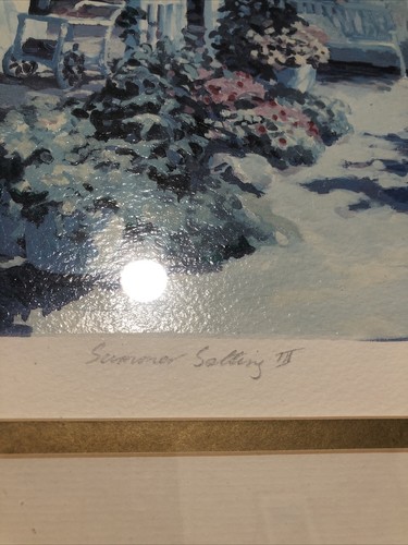 Julian Askins Summer Setting 3 limited edition artwork 426/450 Framed - Picture 5 of 9