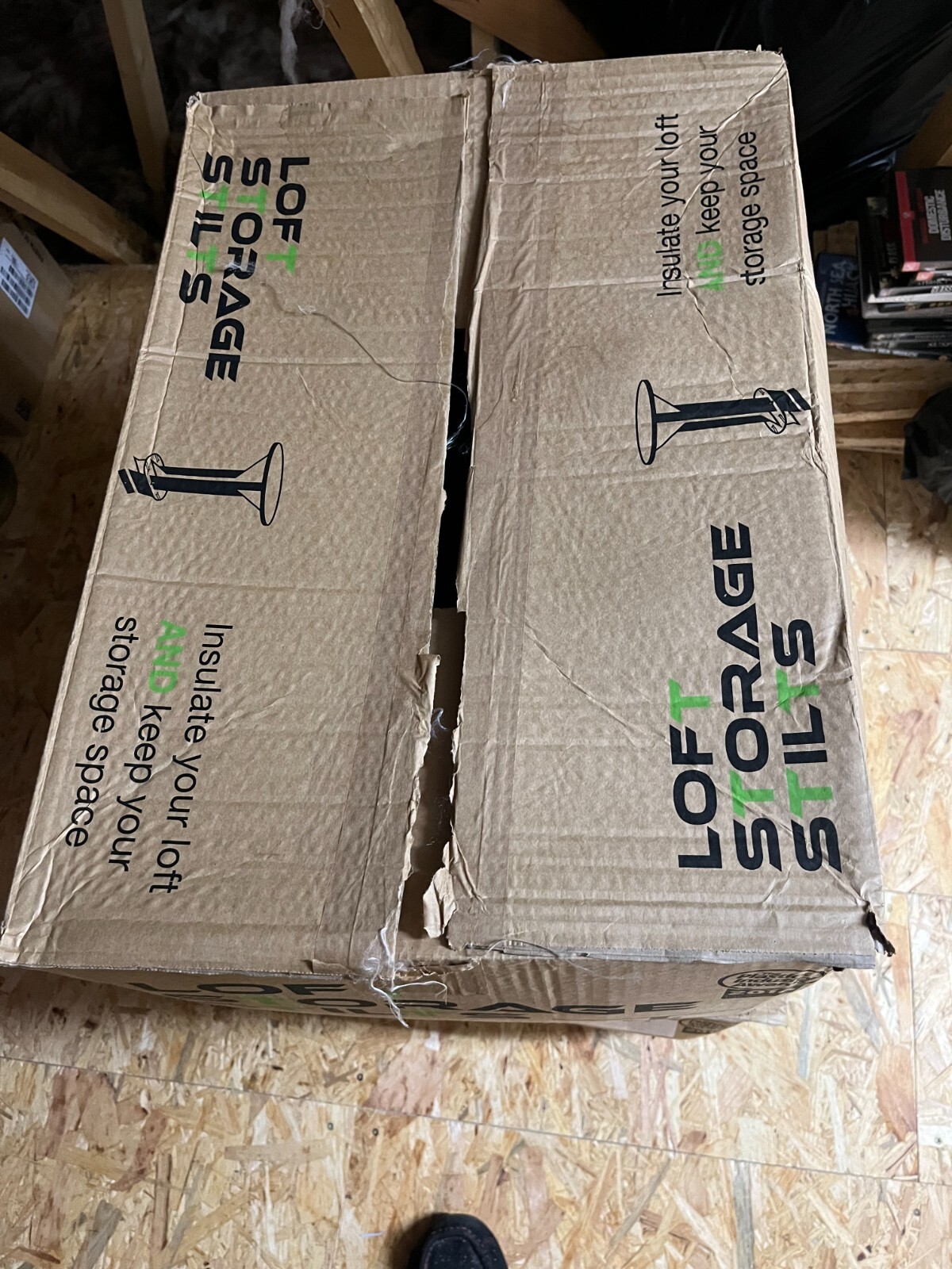 loft storage stilts eBay