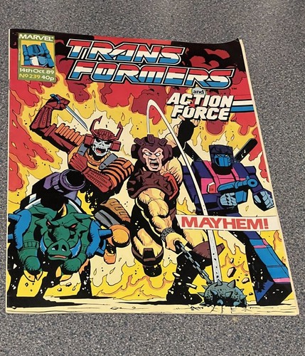 MARVEL UK TRANSFORMERS G1 COMICS # 200 - 250 PICK YOUR OWN COMIC Good Condition - Picture 595 of 744
