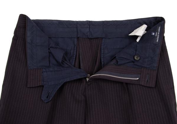 COMME des GARCONS HOMME Wool Poly Stripe Pants Size M(K