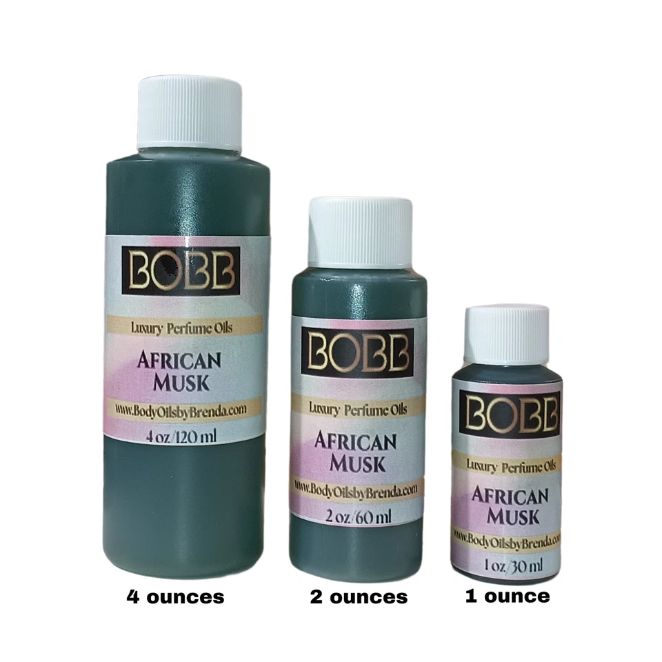 Aceite corporal grueso puro verde almizcle africano sin cortar. Venta al por mayor, sin alcohol, unisex Foto 2 de 3