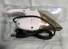 USB Powered Mini Vacuum Cleaner For Computer And Desk White New