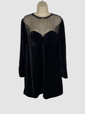 tom ford black mini dress TOM FORD Women's Strapless Mini Cocktail Dress With Buckle Detail | Black