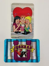 Vtg Vending Machine Archie Stickers Lot Of 2 Jughead U & Heart Love Girls 1991 