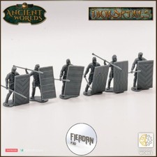 Gadgetworks Toy soldiers Persian Sparabara shield wall 1:32 From FIERDAN studio
