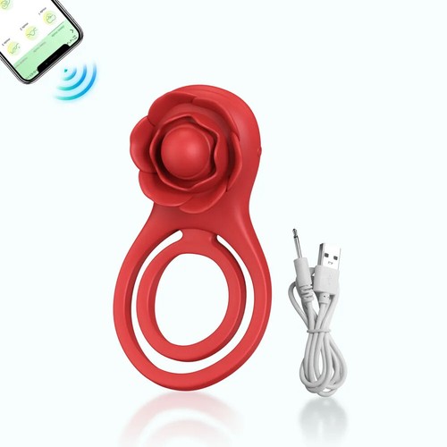 Penis Cock Ring Couple Clit G-Spot Dildo Vibrator Stimulator Massager Sex Toy AU - Picture 14 of 21