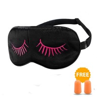 Hamfire Silk Sleep Mask Blindfold Eyeshade Eyelashes Style Breathable Soft Pr... on sale Hamfire Silk Sleep Mask Blindfold Eyeshade Eyelashes Style Breathable Soft Pr... on sale