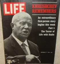 Life Magazine November 27, 1970 Krushchev remembers, Ethopia animals