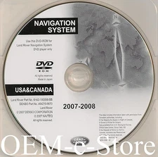 2005 2006 2007 2008 2009 Land Range Rover Supercharged HSE Navigation DVD Map