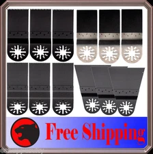 12 Pc Oscillating Multi Tool Saw Compatible For Blade  Fein FMM Ridgid Craftsman