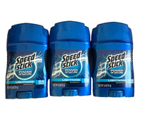 Lot of 3- Speed Stick Power of Nature LIGHTNING Deodorant 1.8 OZ. RARE  