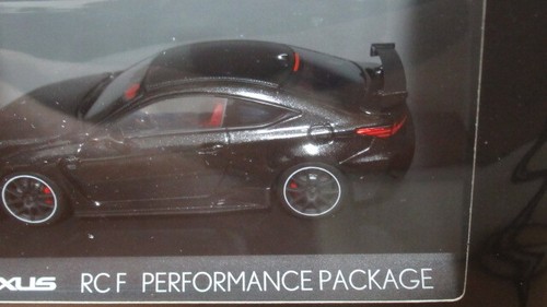 Kyosho Original 1/43 Lexus Rc F Performance Package Graphite Black Glass Flakes - Picture 4 of 10