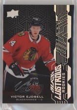 2018-19 SPx UD Black Lustrous Rookies Auto Victor Ejdsell #LR-VE Auto 8tn