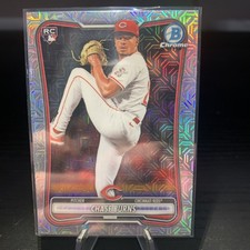Chase Burns 2026 Bowman Baseball Mojo Refractor #3 (RC) Cincinnati Reds