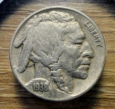 1938-D Buffalo Nickel - Actual Coin Shown - Free Shipping & Tracking INV#49
