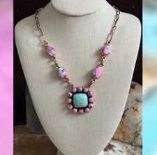 Cotton Candy Dahlia Artisan Southwestern Copp...